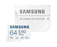Karta pamięci Samsung 64GB microSDXC EVO Plus 160MB/s (2024)